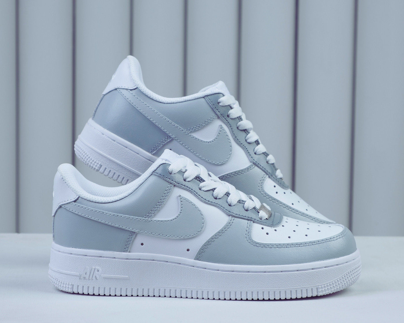 Nike Air Force 1 Grey Custom| NC4