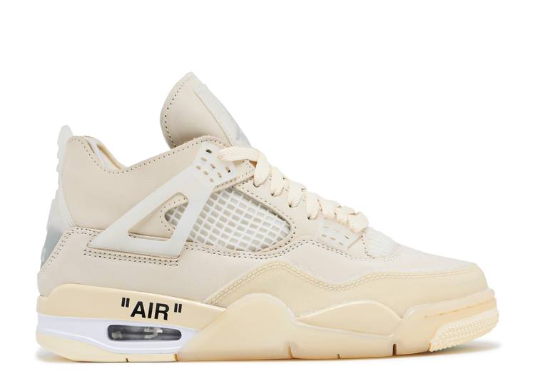 WMNS AIR JORDAN 4 SP ‘SAIL’ X OFF-WHITE