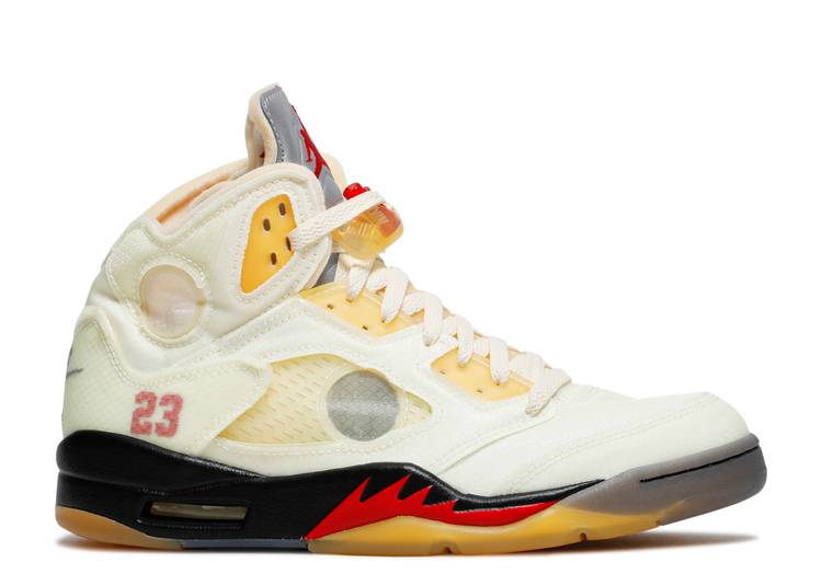 OFF-WHITE X AIR JORDAN 5 SP ‘SAIL’