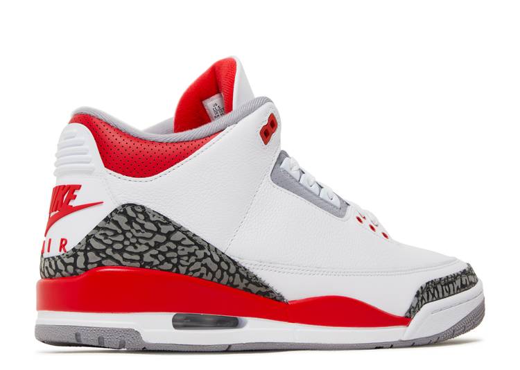 AIR JORDAN 3 RETRO ‘FIRE RED’ 2022