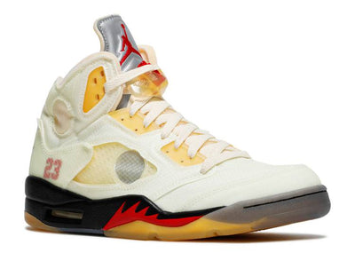 OFF-WHITE X AIR JORDAN 5 SP ‘SAIL’