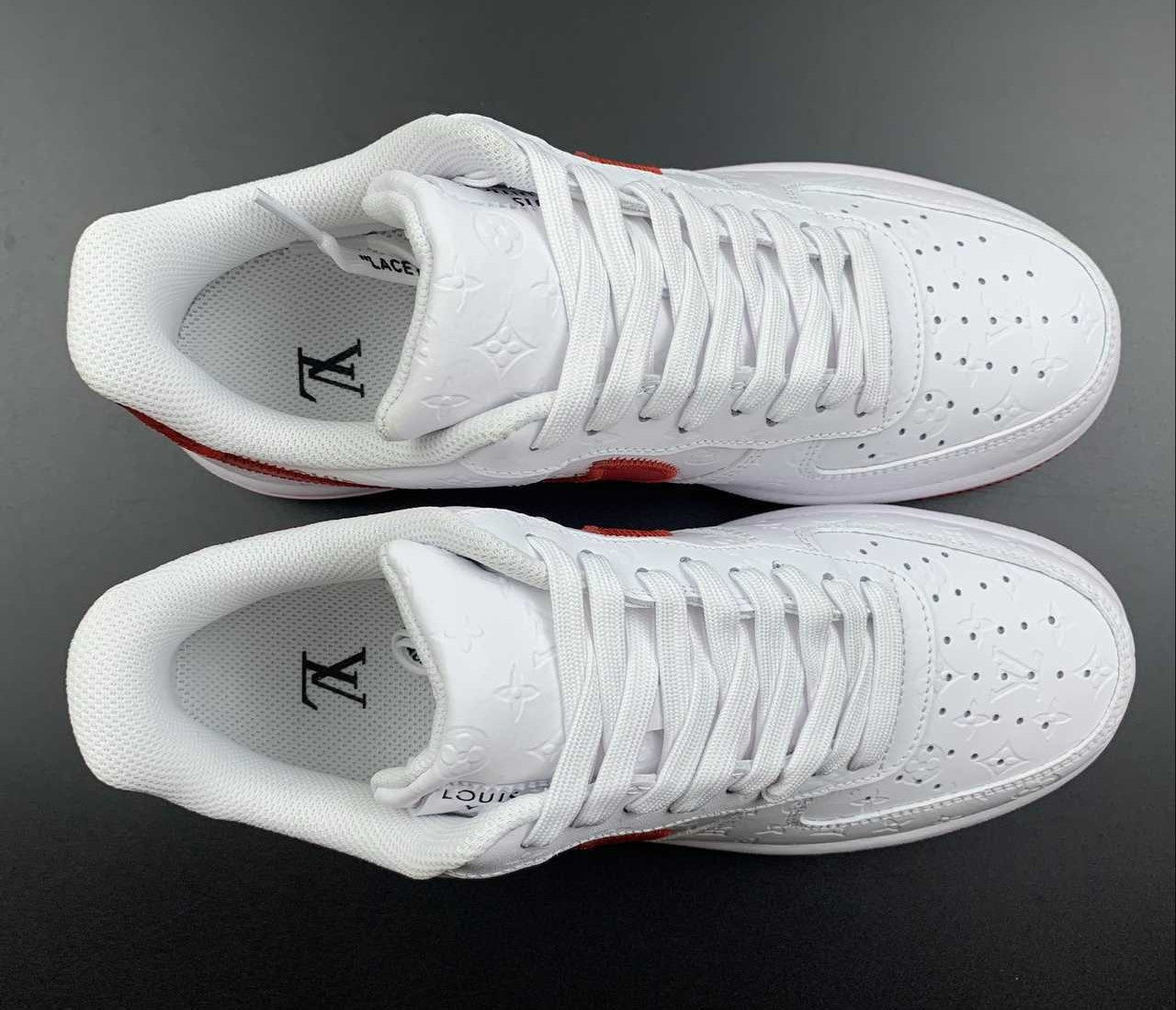 Nike Air Force 1 Low “LV Monogram White Red Off-White”