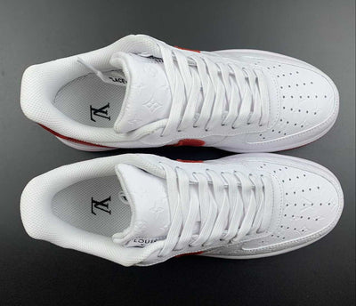 Nike Air Force 1 Low “LV Monogram White Red Off-White”