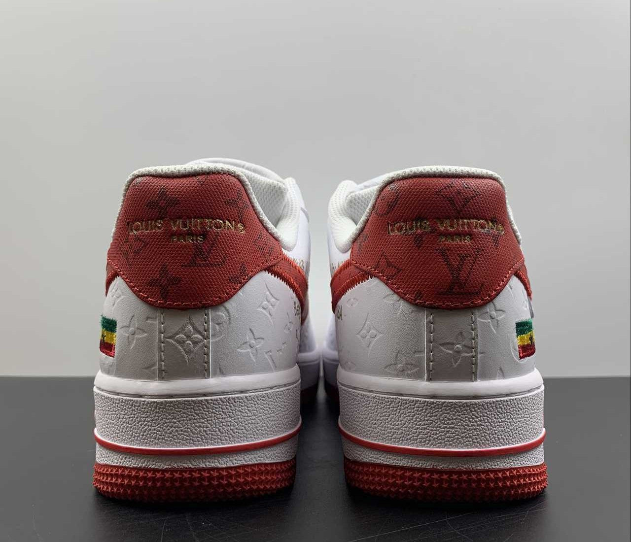 Nike Air Force 1 Low “LV Monogram White Red Off-White”