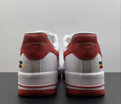 Nike Air Force 1 Low “LV Monogram White Red Off-White”