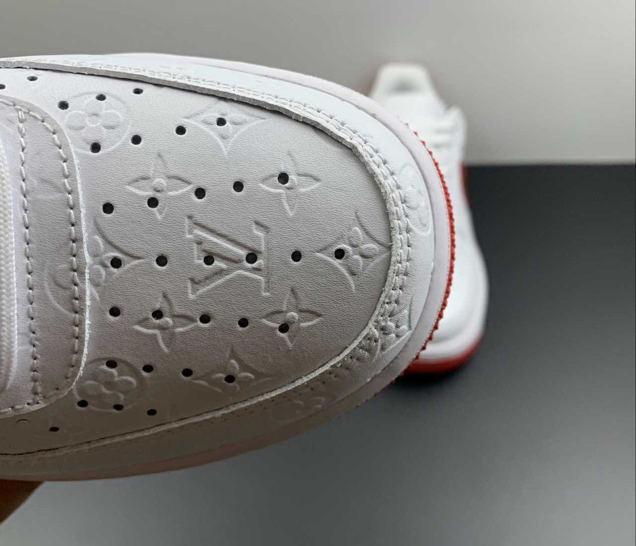 Nike Air Force 1 Low “LV Monogram White Red Off-White”