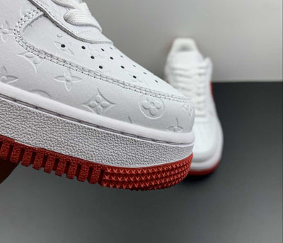 Nike Air Force 1 Low “LV Monogram White Red Off-White”